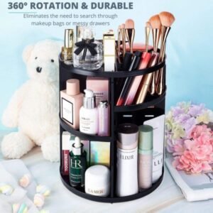 360° Rotating Makeup Organizer Stand