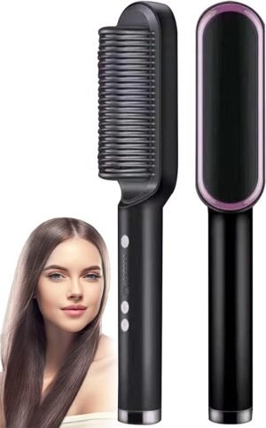 Electric Hair Straightening Comb