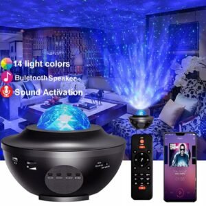 Star Ocean Wave LED Night Projector