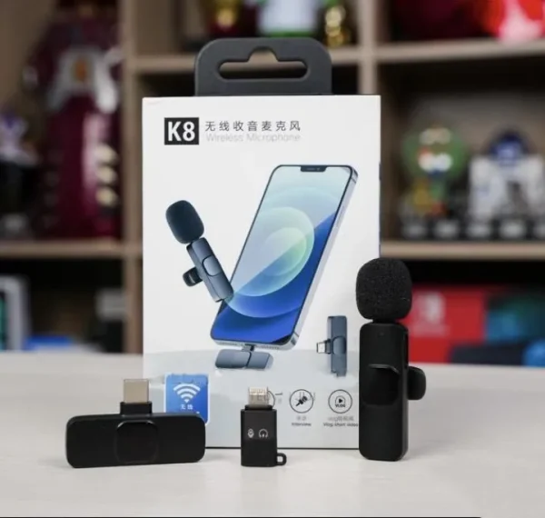 K8 Wireless Type-C Lavalier Mic