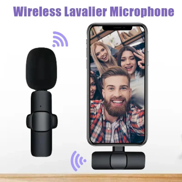 K8 Wireless Type-C Lavalier Mic - Image 2