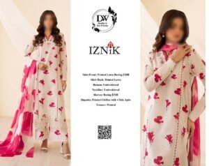 "Floral Chic Lawn Suit 2025"