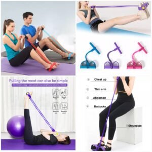 Foot Pedal Resistance Band Trainer