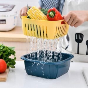 "Dual Layer Drain Basket"