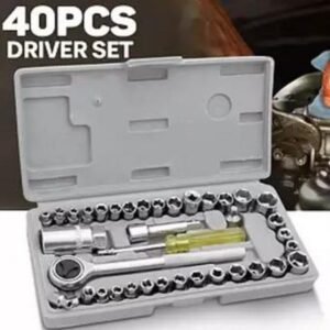 "40-Piece Ratchet Socket Driver Set"